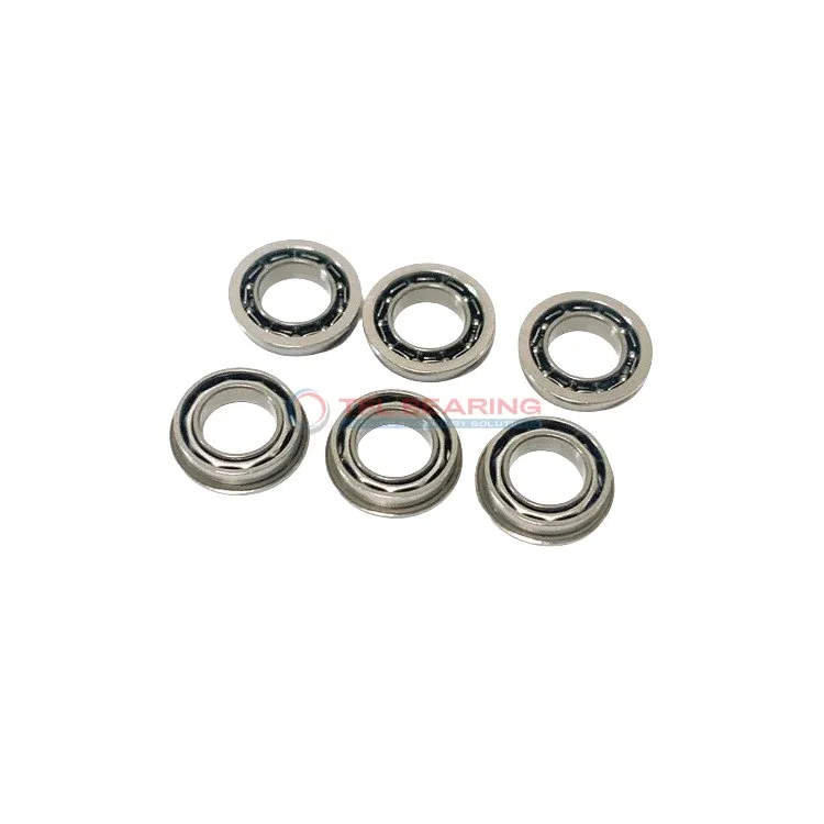 Metric Size Miniature Flanged Ball Bearings SMF72